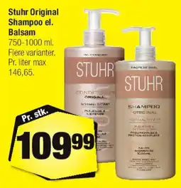 Calle Stuhr Original Shampoo / Balsam tilbud