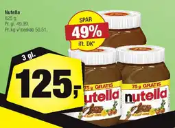 Calle Nutella (3 glas) tilbud
