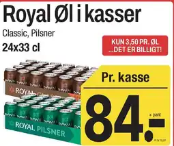 ABC Lavpris Royal Øl i kasser tilbud