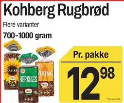 ABC Lavpris Kohberg Rugbrød tilbud