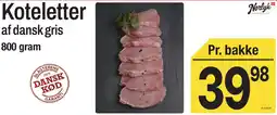 ABC Lavpris Koteletter af dansk gris tilbud