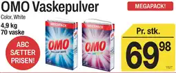 ABC Lavpris OMO Vaskepulver tilbud