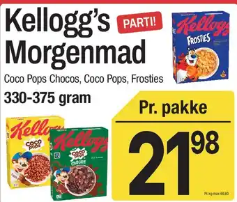 ABC Lavpris Kellogg's Morgenmad tilbud