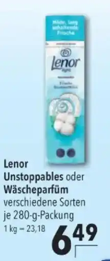 Citti Lenor Unstoppables oder Wäscheparfüm tilbud