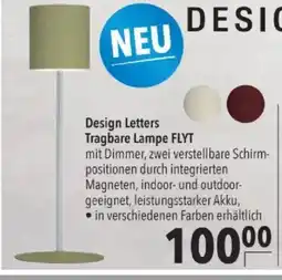Citti Design Letters Tragbare Lampe FLYT tilbud