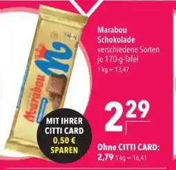 Citti Marabou Schokolade tilbud