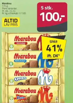Fleggaard Marabou tilbud