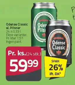 Fleggaard Odense Classic el. Pilsner tilbud