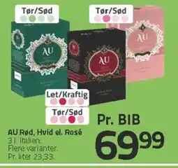 Fleggaard AU Rød, Hvid el. Rosé tilbud