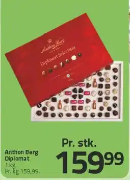 Fleggaard Anthon Berg Diplomat tilbud