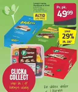 Fleggaard Carletti P-tærter, Skumbanan el. Brazil tilbud