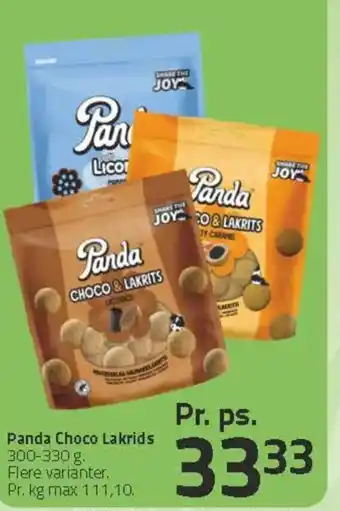 Fleggaard Panda Choco Lakrids tilbud