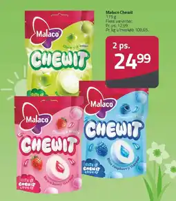 Fleggaard Malaco Chewit tilbud