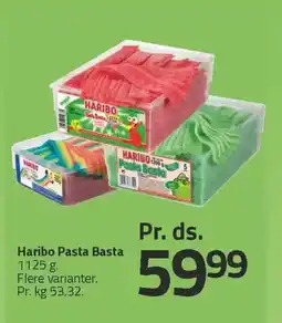 Fleggaard Haribo Pasta Basta tilbud