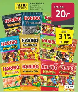 Fleggaard Haribo Share Size tilbud