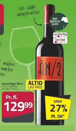 Fleggaard Anima Negra AN/2 tilbud