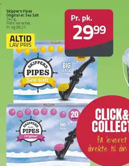 Fleggaard Skipper's Pipes Original el. Sea Salt tilbud