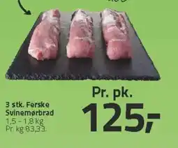 Fleggaard 3 stk. Ferske Svinemørbrad tilbud