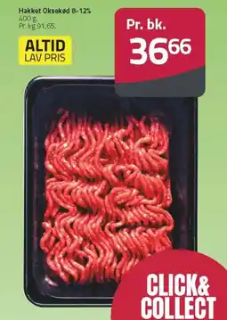Fleggaard Hakket Oksekød 8-12% tilbud