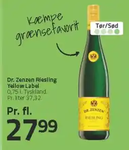 Fleggaard Dr. Zenzen Riesling Yellow Label tilbud