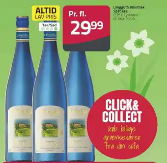 Fleggaard Langguth Vinothek Spätlese tilbud