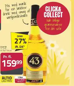 Fleggaard Licor 43 tilbud