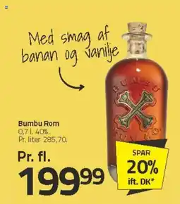 Fleggaard Bumbu Rom tilbud