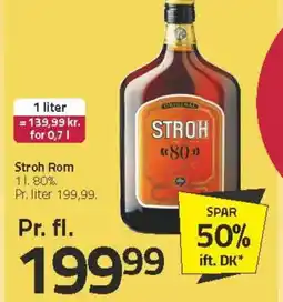 Fleggaard Stroh Rom tilbud