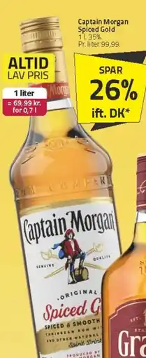 Fleggaard Captain Morgan Spiced Gold tilbud