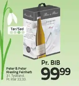 Fleggaard Peter & Peter Riesling Feinherb tilbud