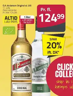 Fleggaard O.P. Anderson Original el. Dill tilbud