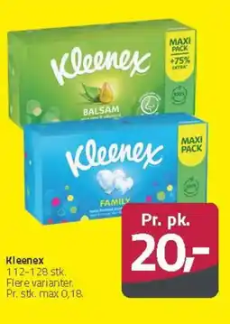 Fleggaard Kleenex tilbud