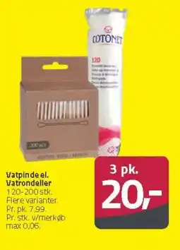 Fleggaard Vatpinde el. Vatrondeller tilbud