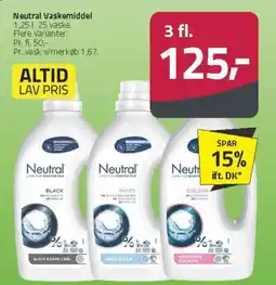Fleggaard Neutral Vaskemiddel tilbud
