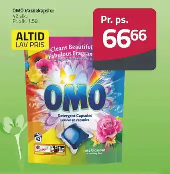 Fleggaard OMO Vaskekapsler tilbud