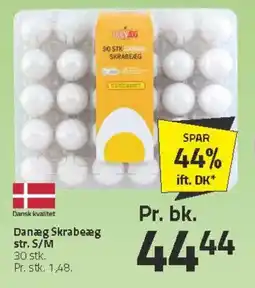 Fleggaard Danæg Skrabeæg str. S/M tilbud