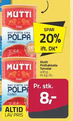Fleggaard Mutti Finthakkede Tomater tilbud