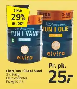 Fleggaard Elvira Tun I Olie el. Vand tilbud