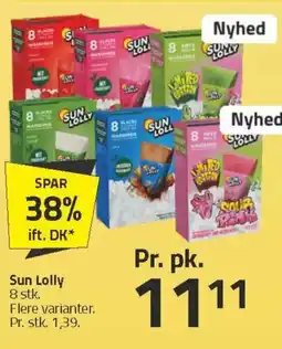 Fleggaard Sun Lolly tilbud