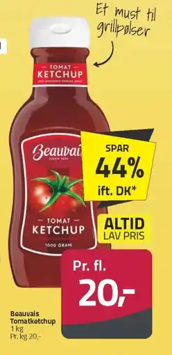 Fleggaard Beauvais Tomatketchup tilbud