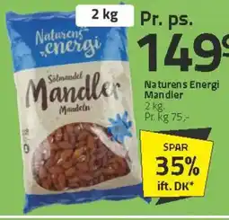 Fleggaard Naturens Energi Mandler tilbud