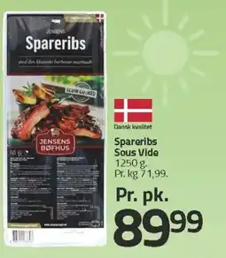 Fleggaard Spareribs Sous Vide tilbud