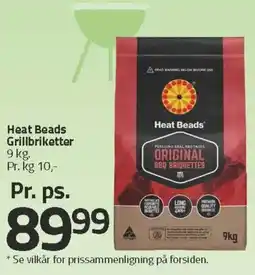 Fleggaard Heat Beads Grillbriketter tilbud