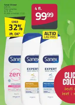 Fleggaard Sanex Shower tilbud