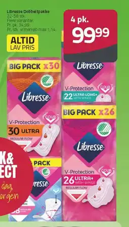 Fleggaard Libresse Dobbeltpakke tilbud