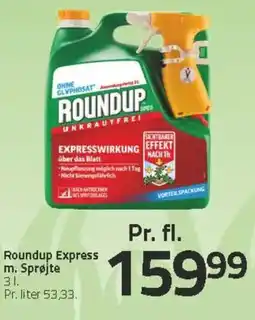 Fleggaard Roundup Express m. Sprøjte tilbud