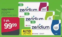 Fleggaard Zendium Tandpasta tilbud