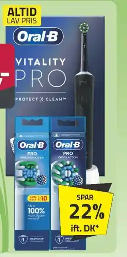 Fleggaard Oral-B Elektrisk Tandbørste el. Tandbørstehoveder tilbud