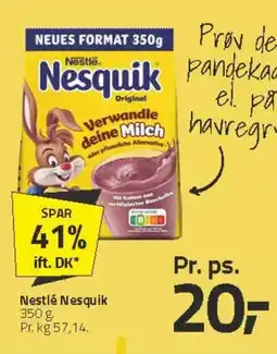 Fleggaard Nestlé Nesquik tilbud