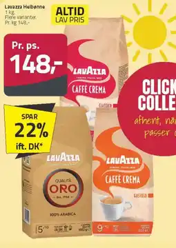Fleggaard Lavazza Helbønne tilbud